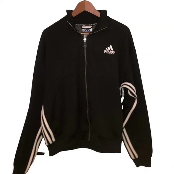 Vintage 90’s Adidas Soccer Zip-Up Track Jacket - Picture 2 of 4
